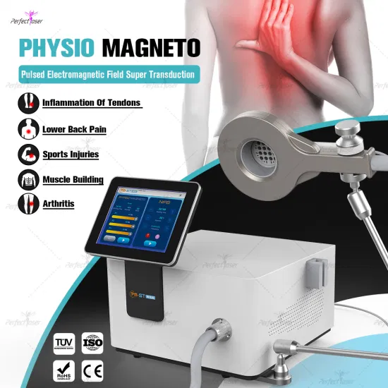 Ad alta intensità focalizzata Pmst Physio Magneto Macchina Sollievo dal dolore Fisioterapia sportiva Physio Emtts Attrezzature per terapia magnetica